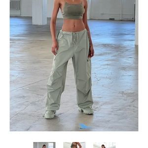 LOCAL EUROPEAN Le Parachute Pant SAGE